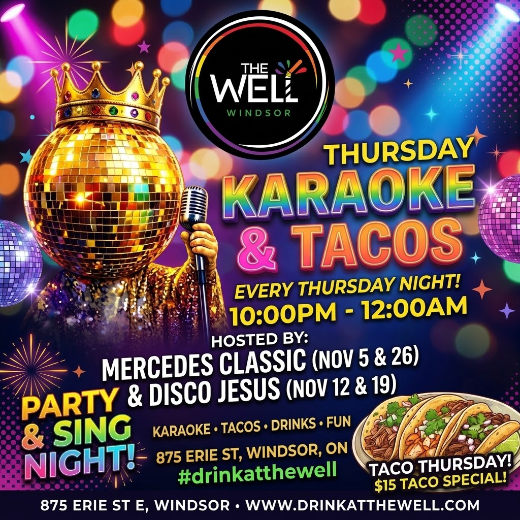 Thursday Karaoke & Taco Thursdays – Windsor